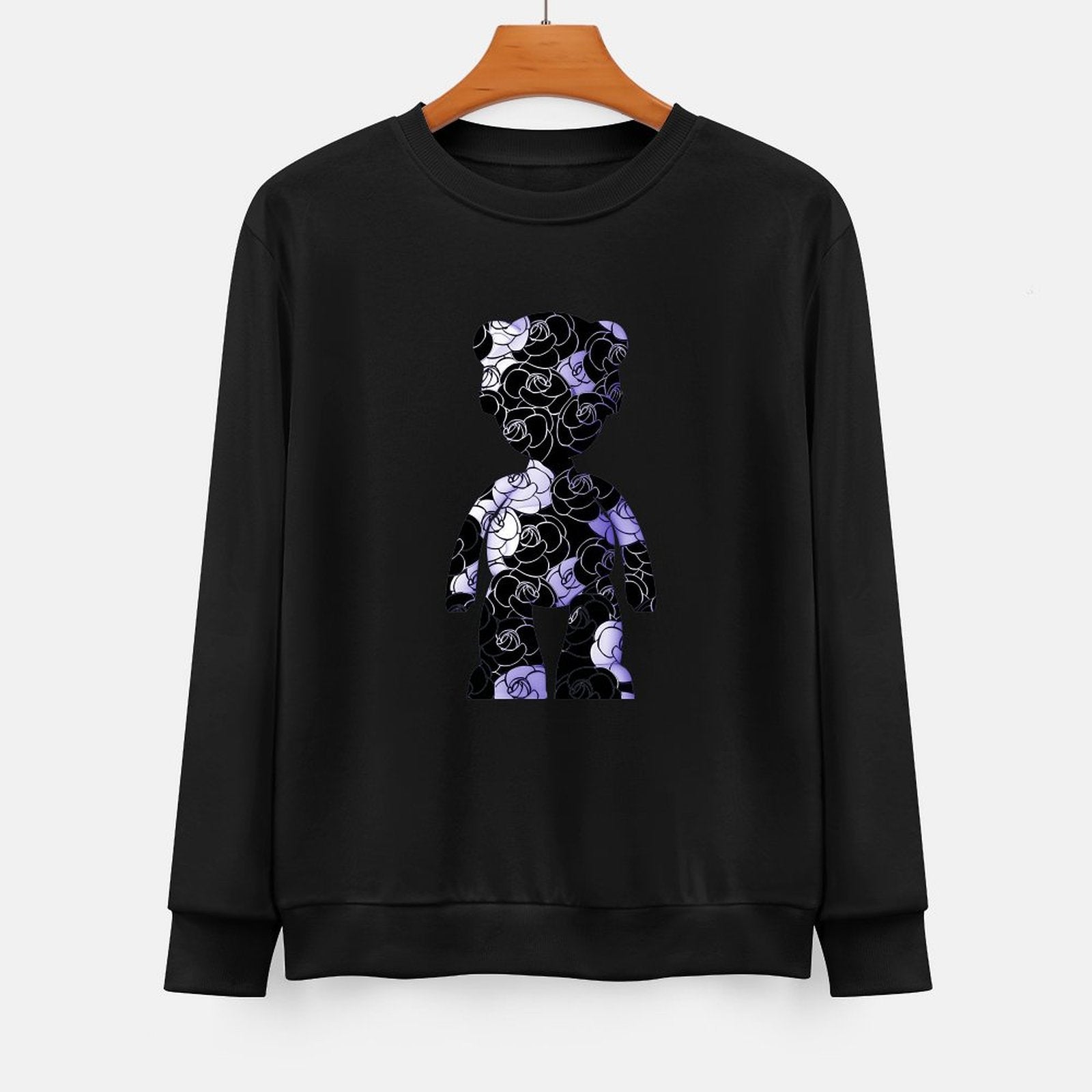 Long Sleeve With Front PatternUnisex Crew Neck
